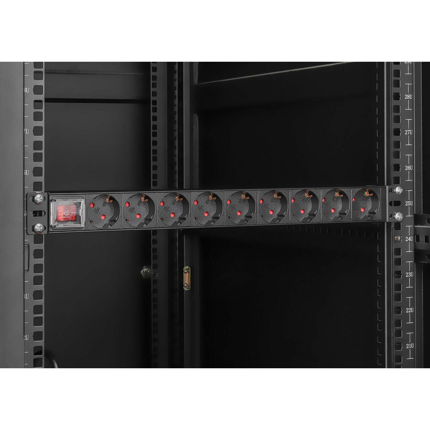 Barra multicontacto PDU con 9 salidas para rack de 19" Image 8