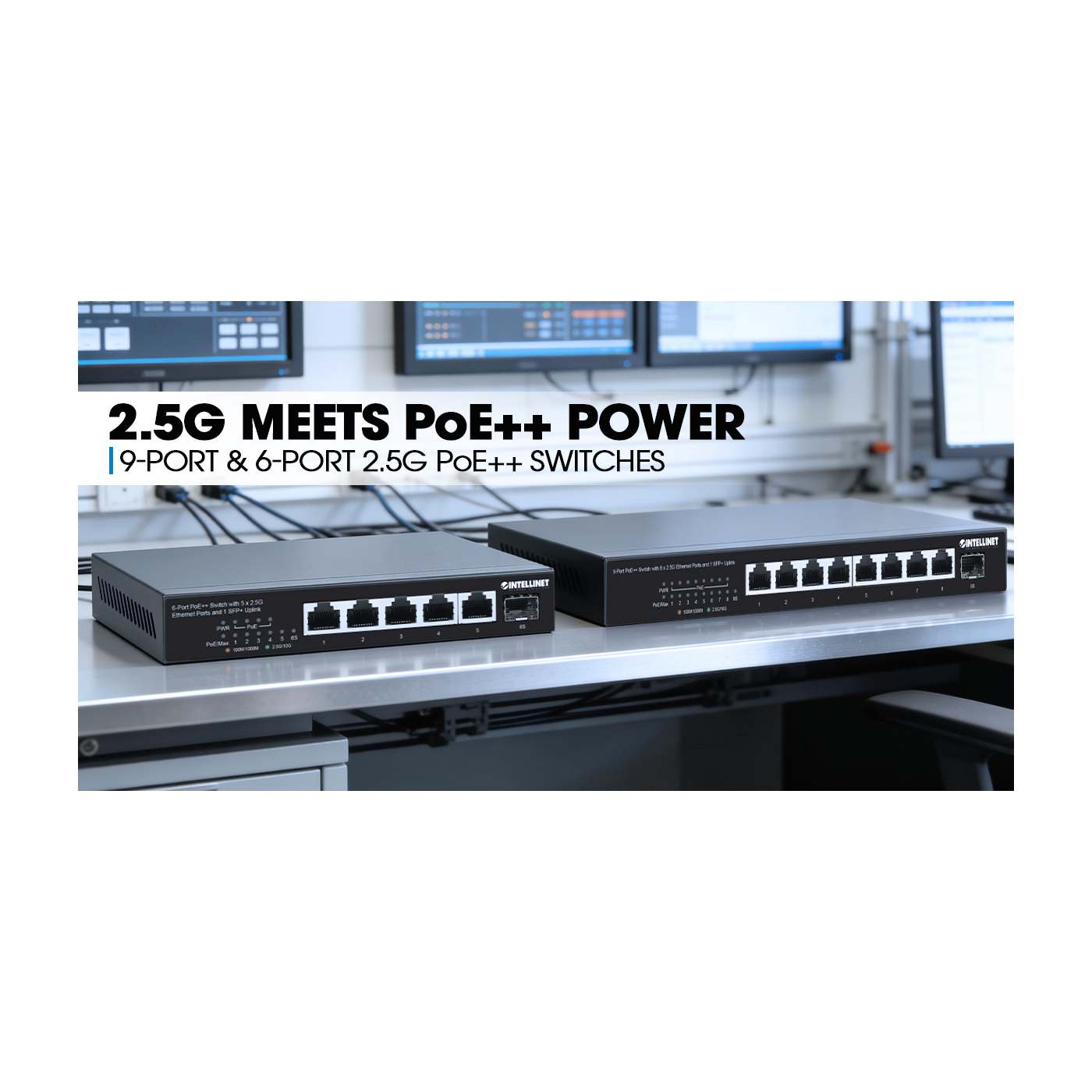 Switch PoE++ de 9 puertos con 8 puertos Ethernet de 2,5 G y 1 enlace Uplink SFP+ de 230 W Image 10