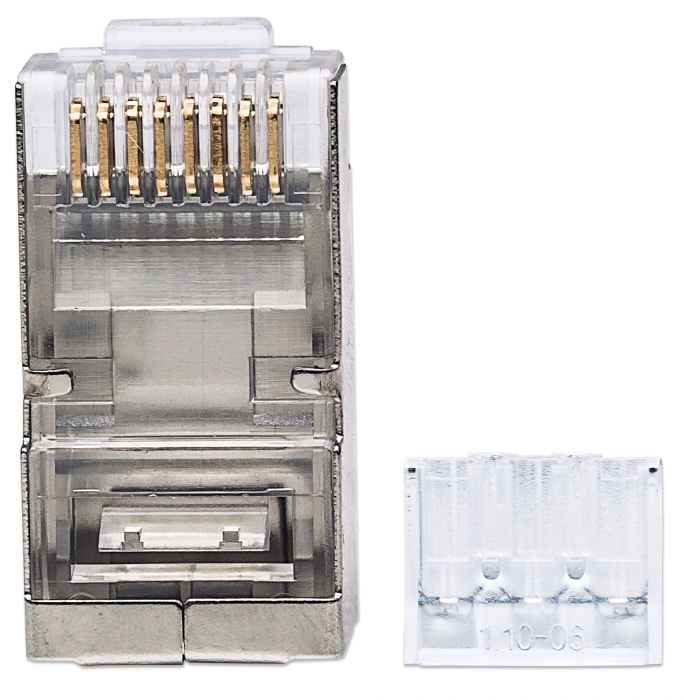 Plugs Modulares RJ45 Cat6A, Pack con 90 piezas Image 4