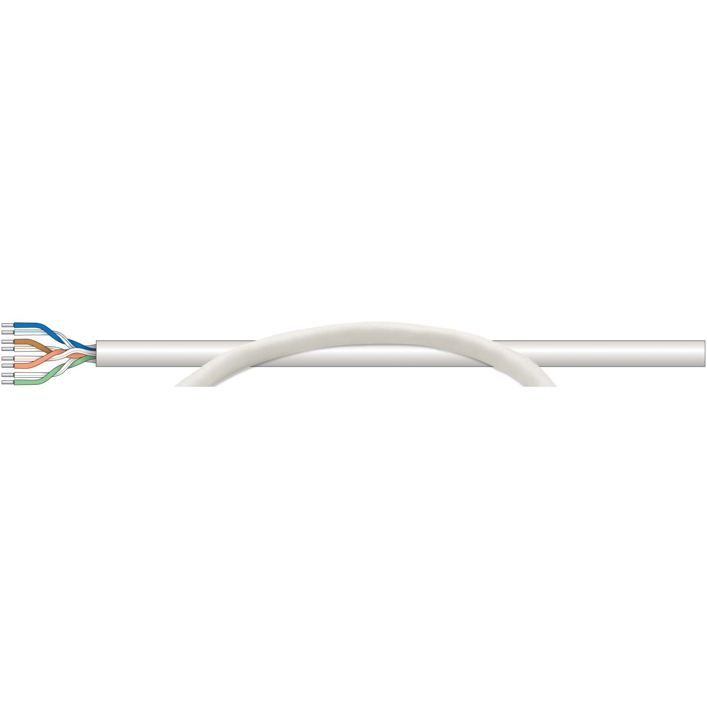 Bobina de cable UTP Cat5e CCA, gris, 305 m Image 4