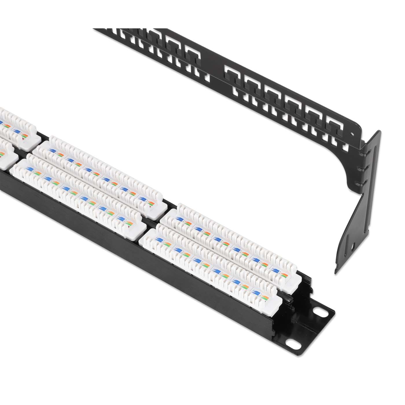 Pánel de parcheo de 19" Cat6 sin blindar Image 6