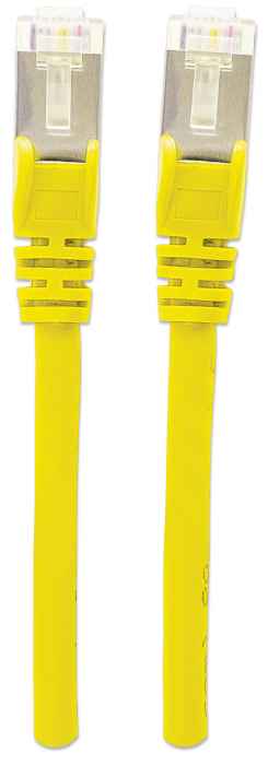 INT Cat6A patch cbl SSTP Yel 10m LSZH Image 5
