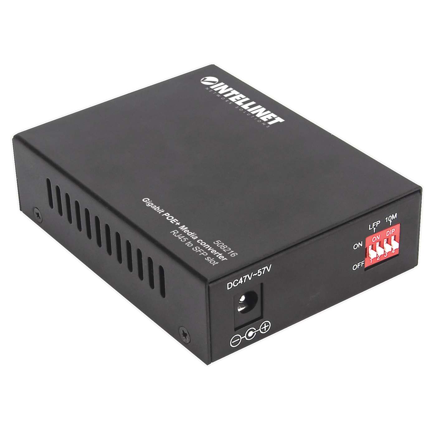 Convertidor de medios Gigabit PoE+ Image 6