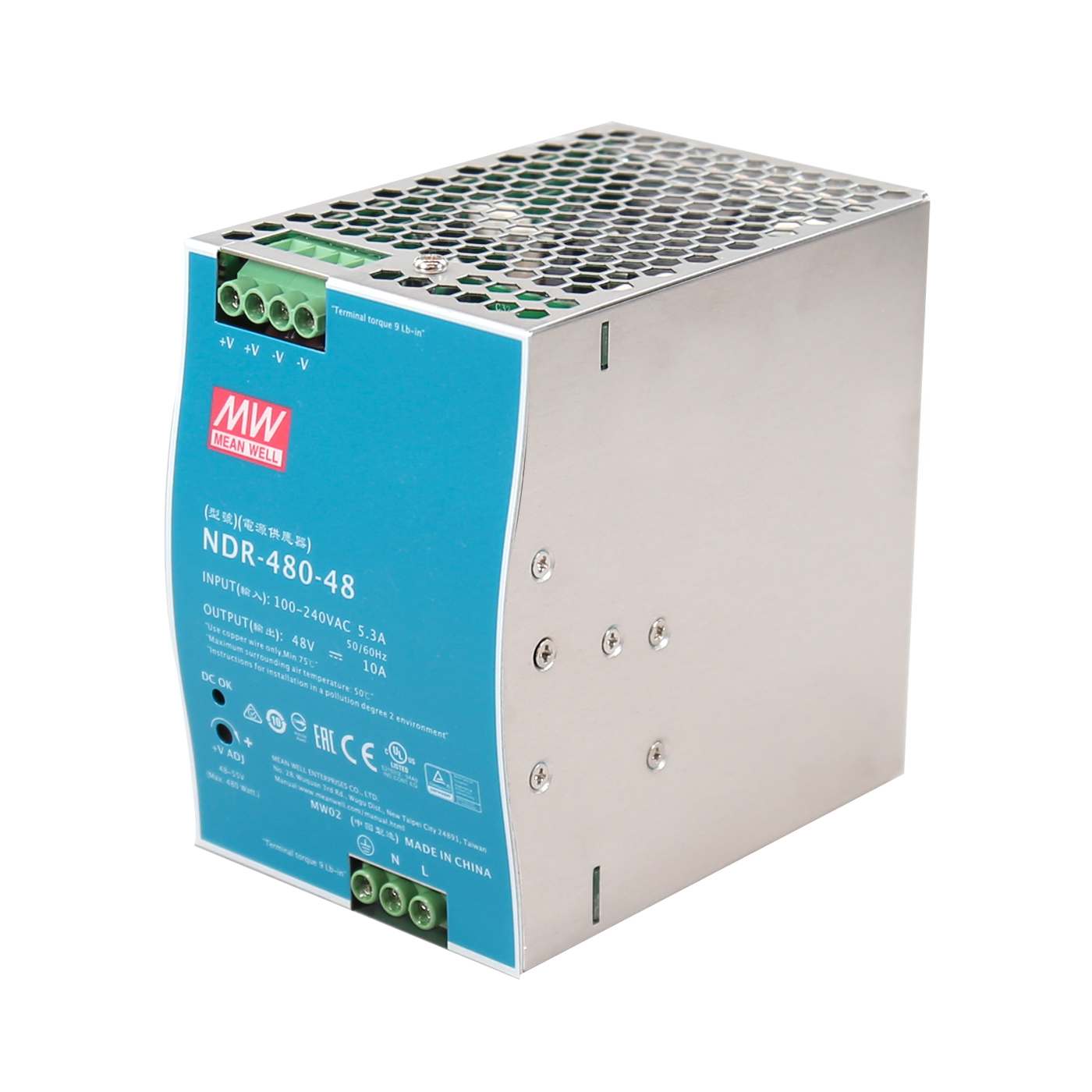 Fuente de alimentación industrial para montaje en carril DIN - 480 W Image 1