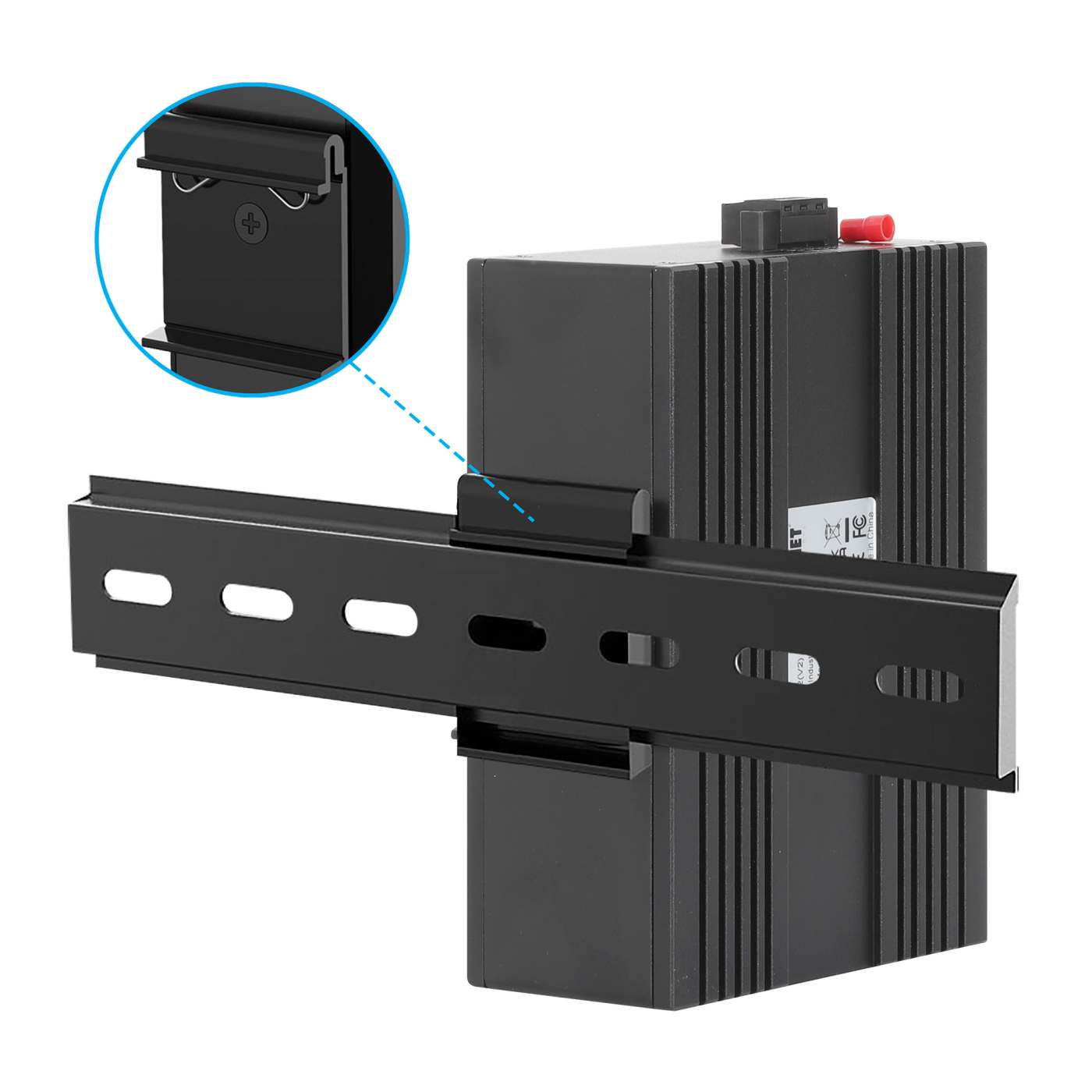 Convertidor de Medios Industrial Fast Ethernet Image 8
