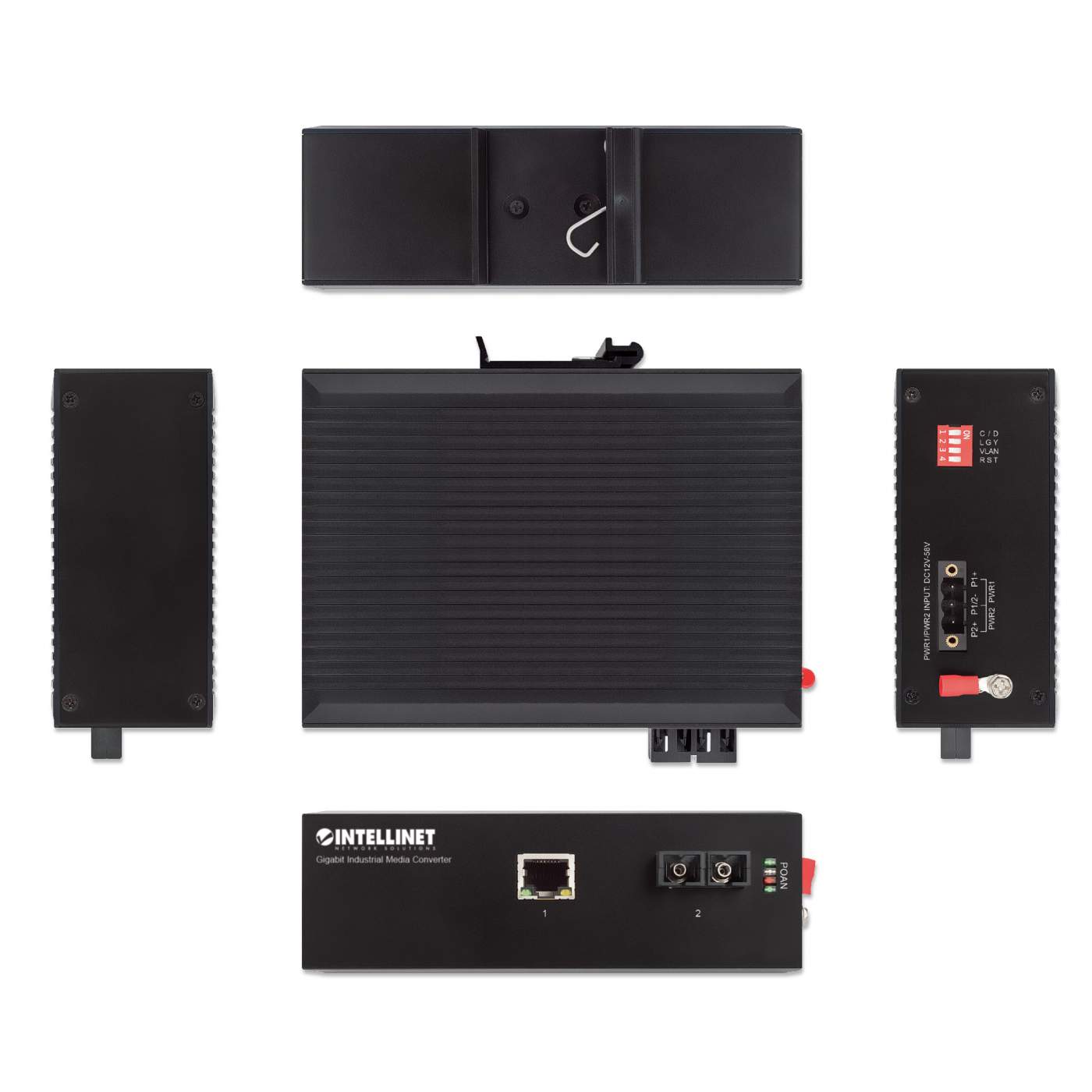 Convertidor de Medios Industrial Gigabit Ethernet Image 5