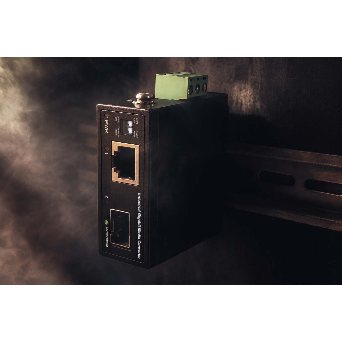 Convertidor de medios Gigabit industrial Image 8