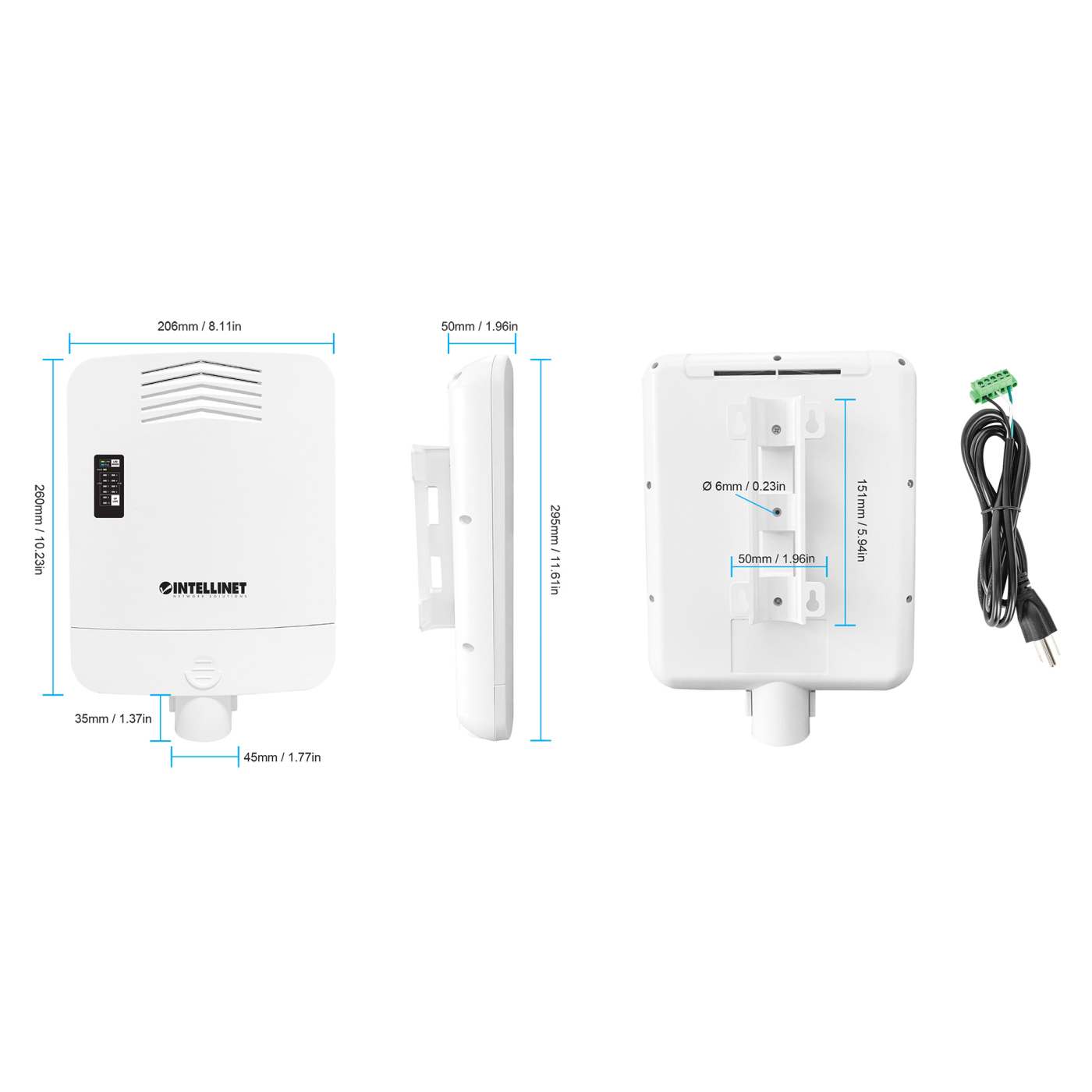 Switch para exteriores de 8 puertos Gigabit Ethernet PoE+ gestionable por web con 2 puertos SFP Image 12