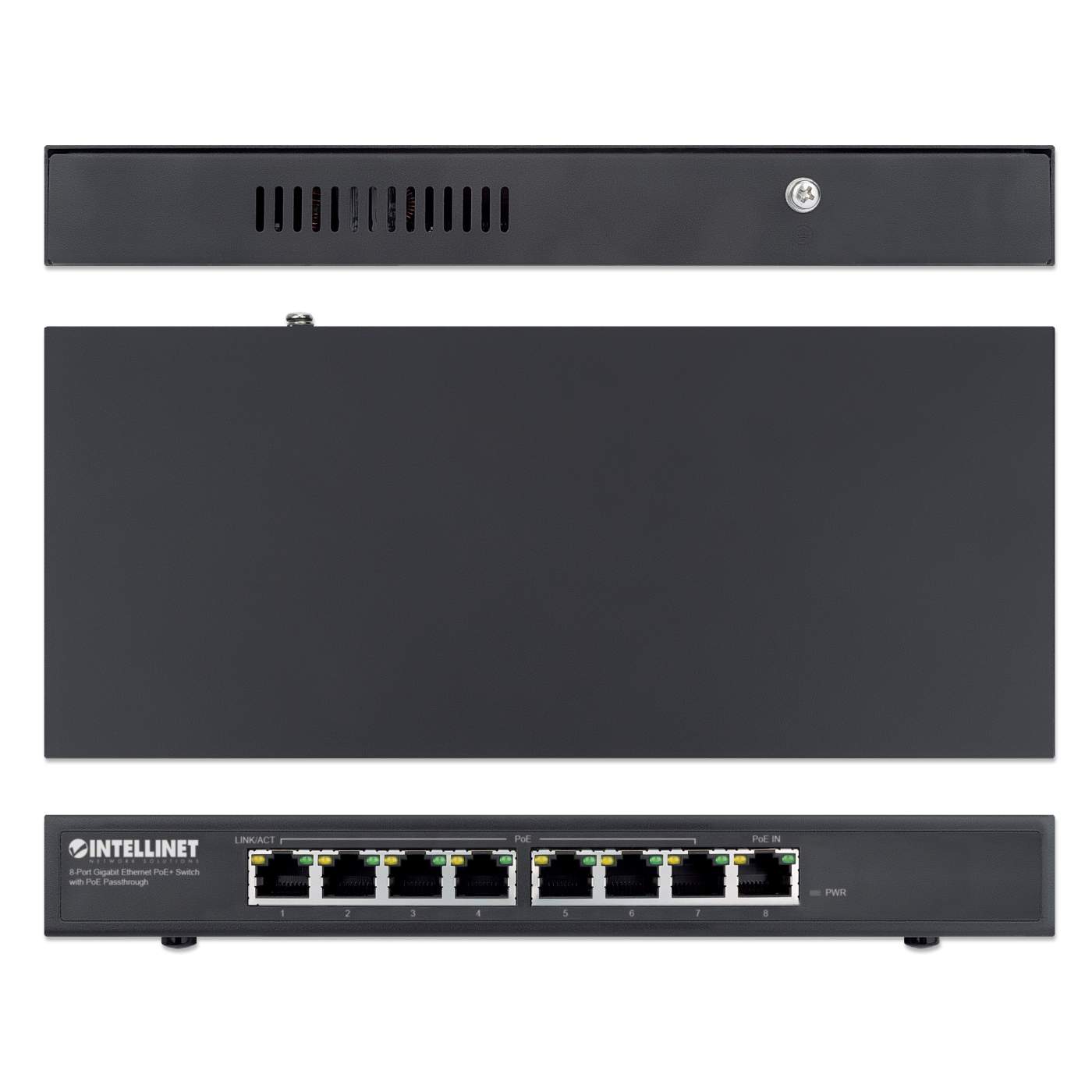 Switch PoE+ con 8 puertos Gigabit alimentado por PoE (Passthrough) Image 6
