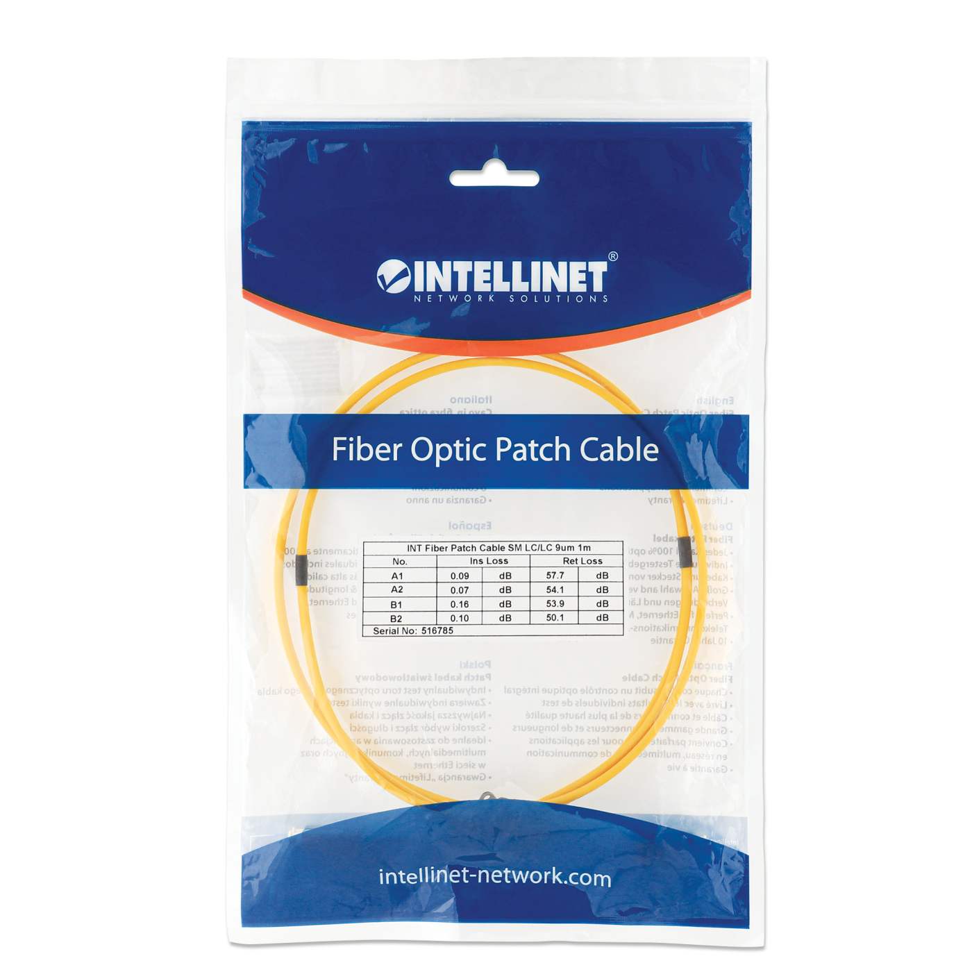 Patch Cord de Fibra Optica, Dúplex, Mono-modo Packaging Image 2