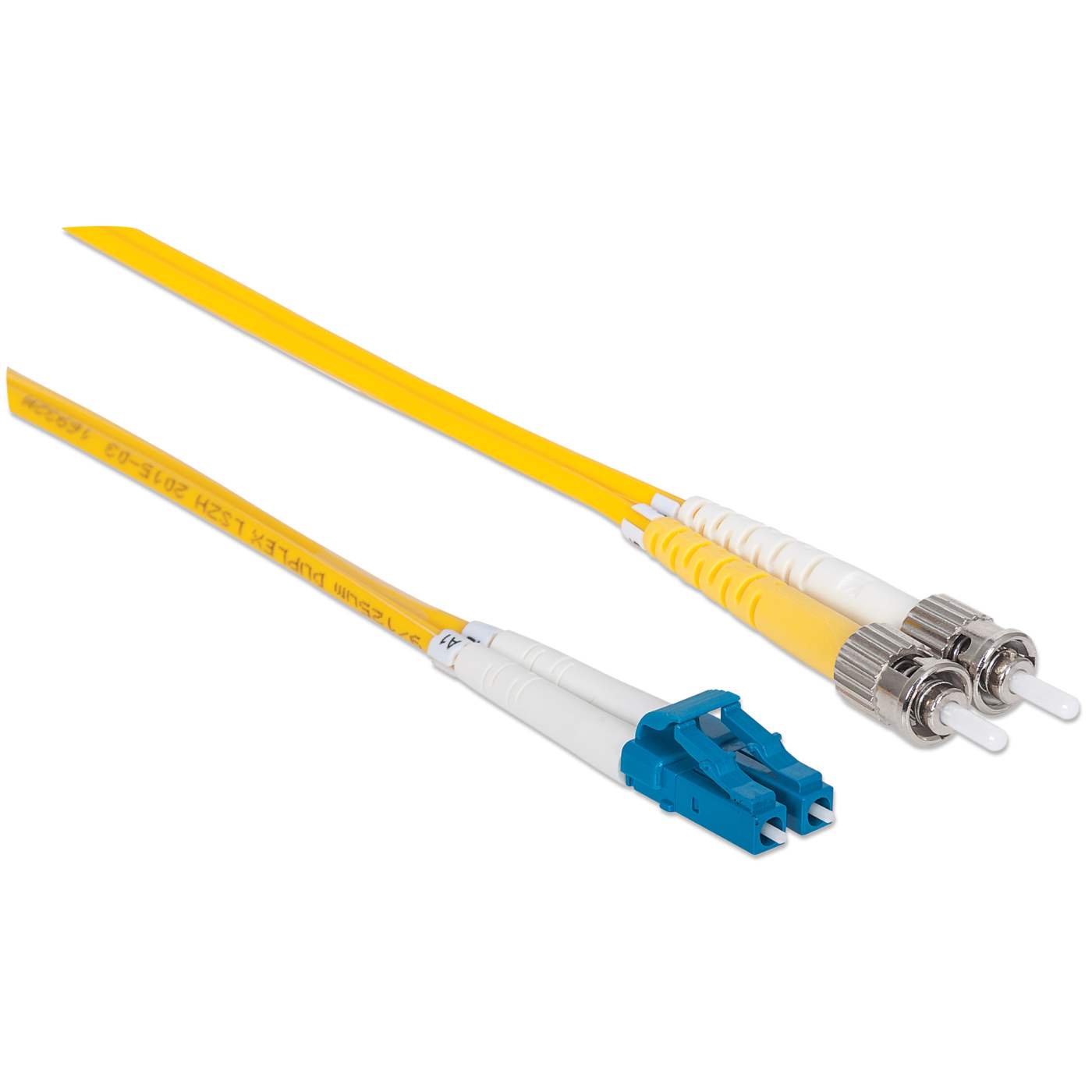 Cable de fibra óptica de 51m LC a SC UPC, 3.0 mm, dúplex, LSZH, monomodo OS2, amarillo Image 3
