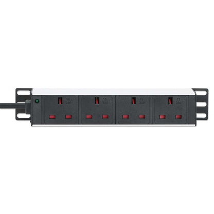 Unidad de distribución de energía (PDU) de 4 salidas para montaje en rack 1U de 10". Image 4