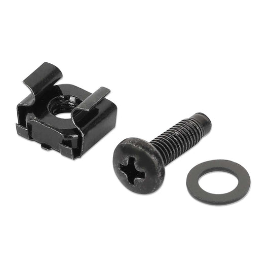 Bote con 50 juegos de tornillería enjaulada 10-32 Image 1