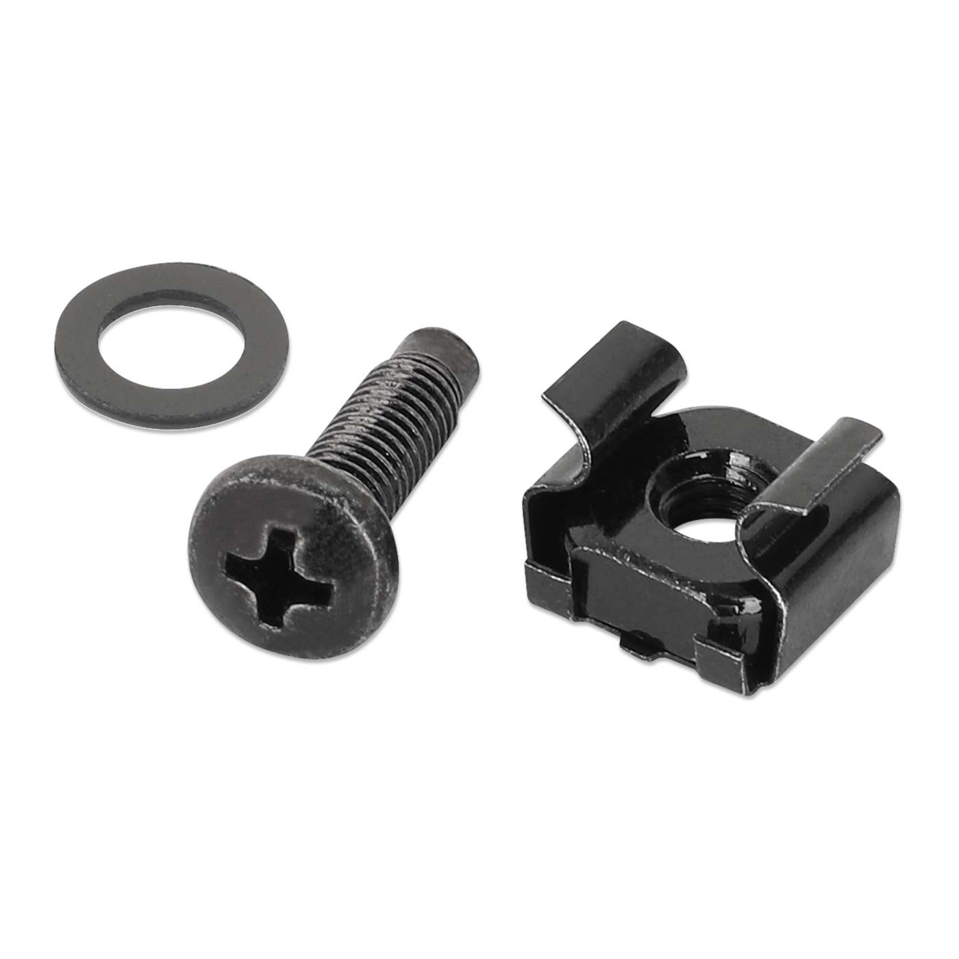 Bote con 50 juegos de tornillería enjaulada 10-32 Image 3