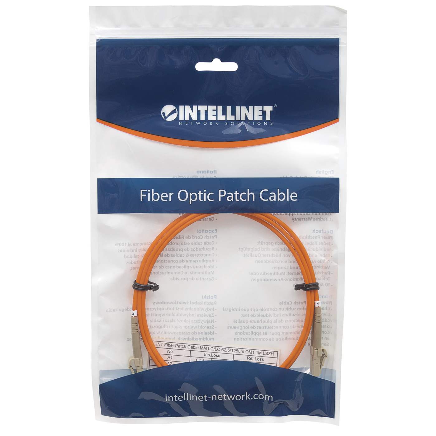 Patch Cord de Fibra Optica, Dúplex, Multimodo Packaging Image 2