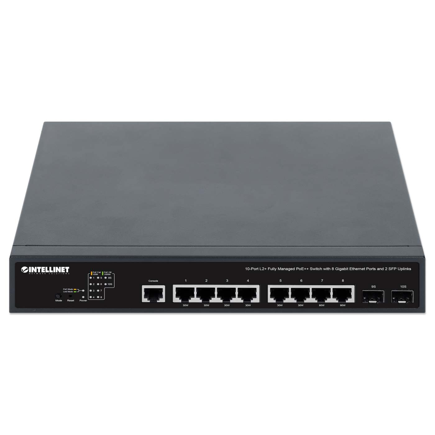 Switch Administrable L2+ con 8 puertos PoE++ Gigabit y 2 enlaces ascendentes SFP Image 4