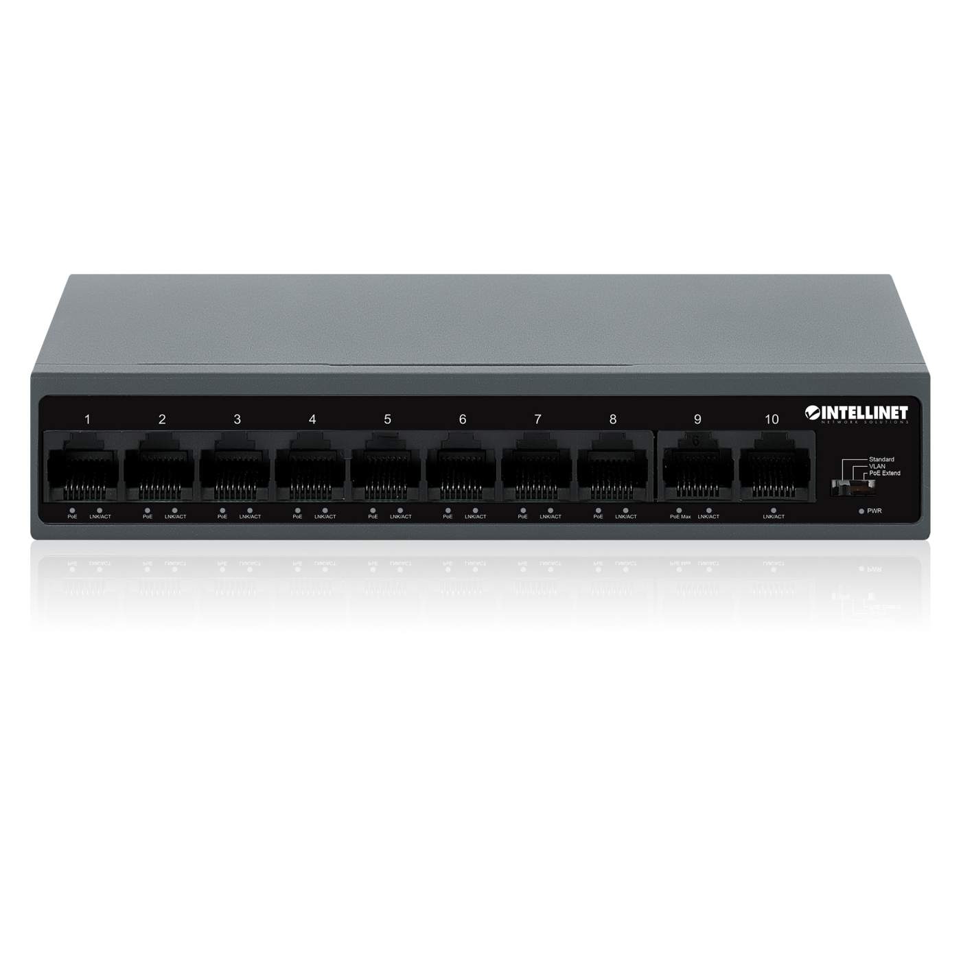 Switch PoE+ con 8 puertos Fast Ethernet y 2 enlaces ascendentes RJ-45 FE Image 6