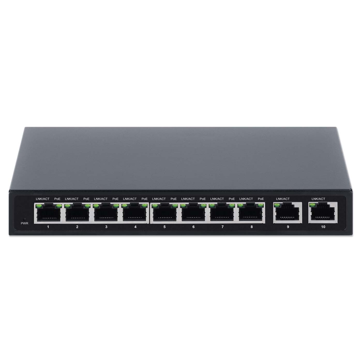 Switch Gigabit con 8 puertos PoE+ y 2 puertos RJ45 de enlace ascendente Image 4