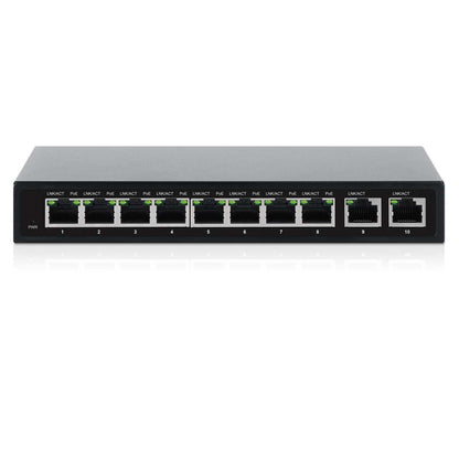 Switch Gigabit con 8 puertos PoE+ y 2 puertos RJ45 de enlace ascendente Image 6