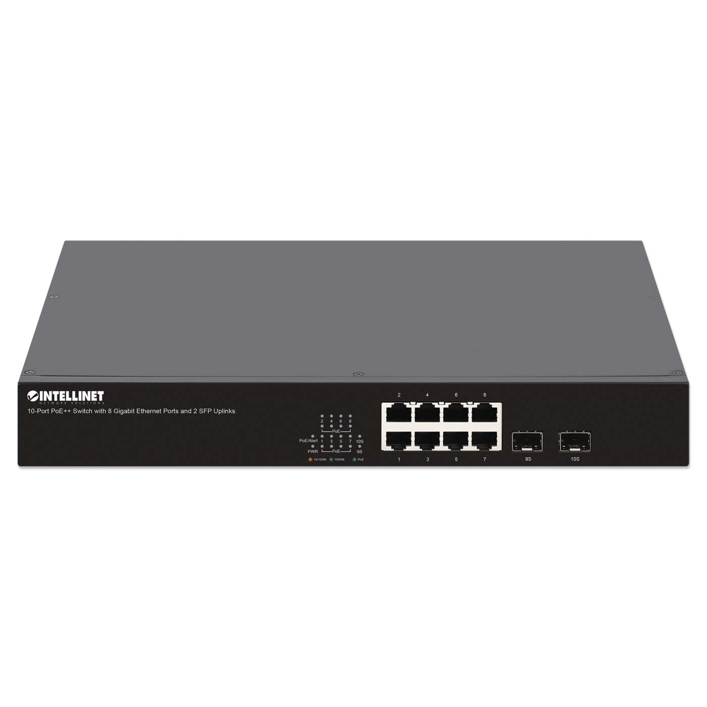 Switch PoE++ con 8 puertos Gigabit Ethernet y 2 enlaces ascendentes SFP Image 3