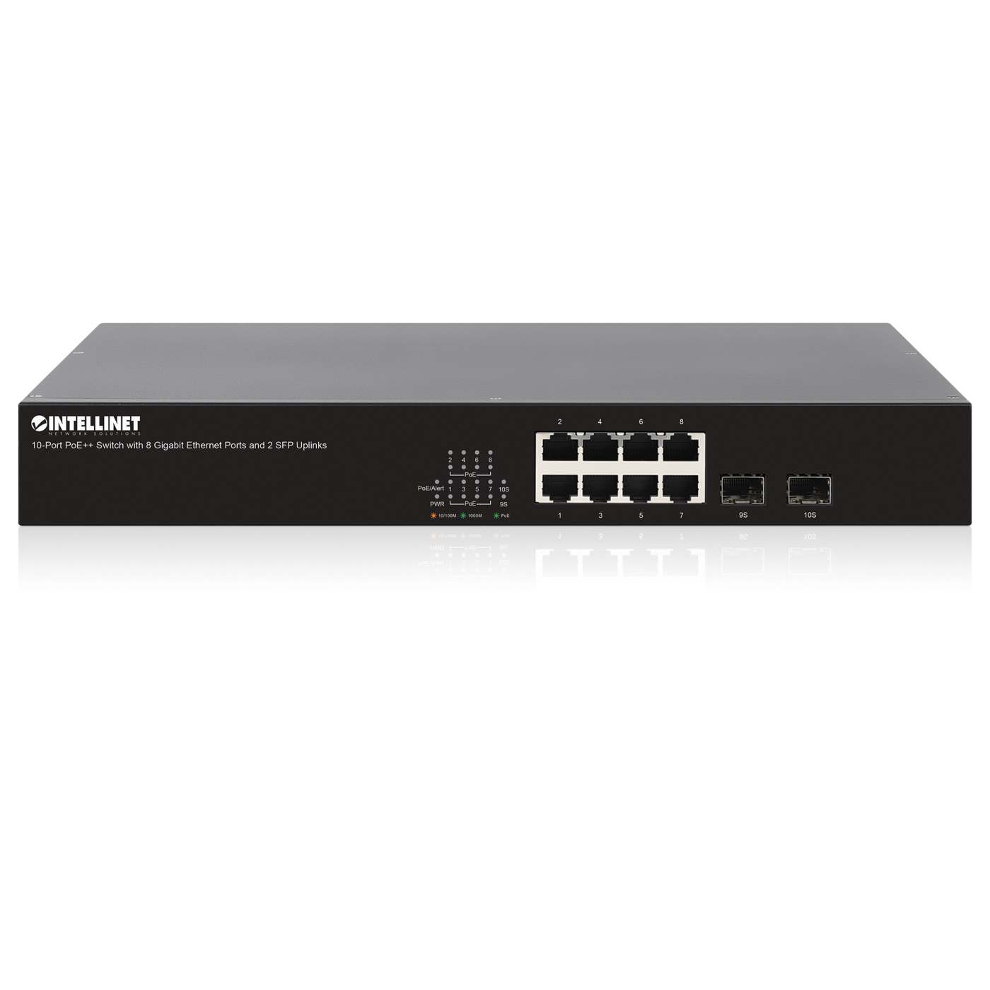 Switch PoE++ con 8 puertos Gigabit Ethernet y 2 enlaces ascendentes SFP Image 5