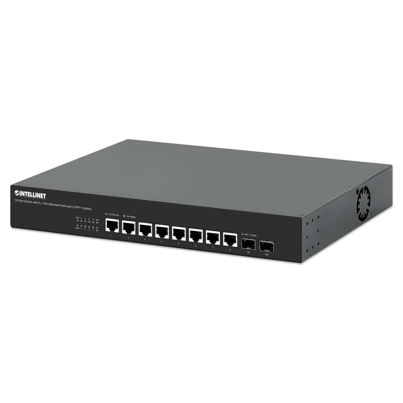 Switch de 10 puertos con 8 puertos 10Gb Ethernet y 2 enlaces ascendentes SFP+ Image 1