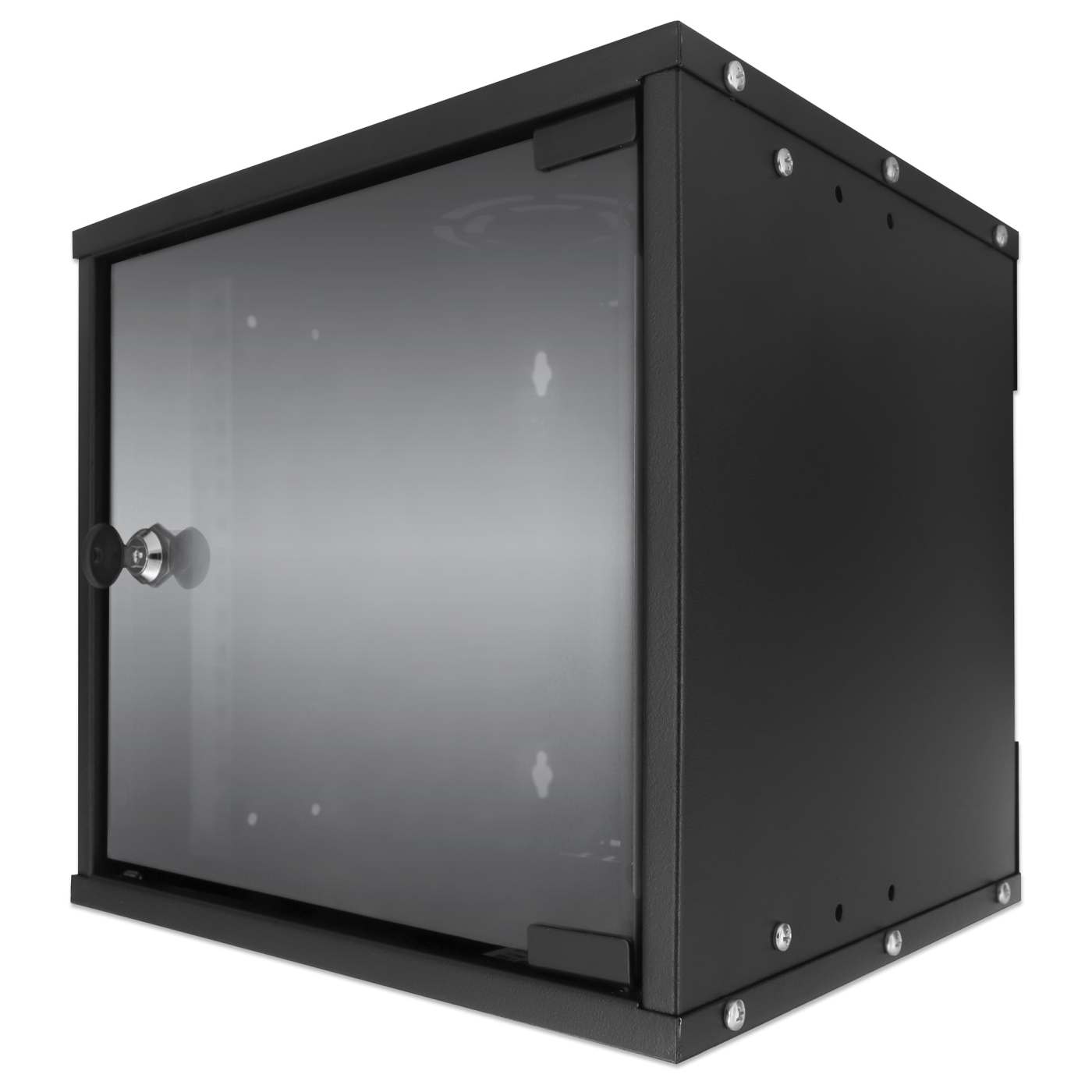 Armario de pared de 10", 6U, 300 mm (11,8 pulgadas) de profundidad, negro Image 1