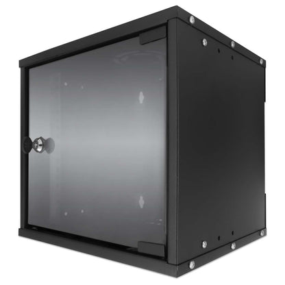 Armario de pared de 10", 6U, 300 mm (11,8 pulgadas) de profundidad, negro Image 1