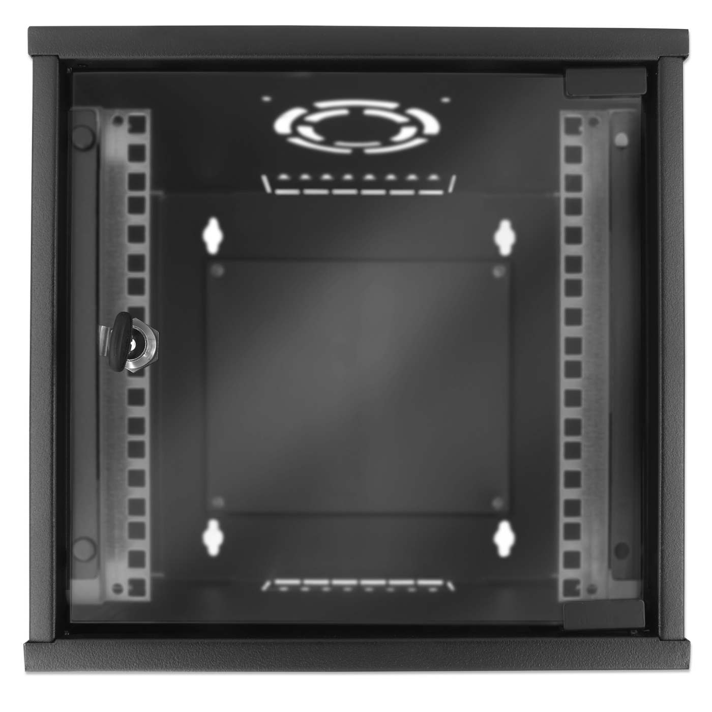 Armario de pared de 10", 6U, 300 mm (11,8 pulgadas) de profundidad, negro Image 3