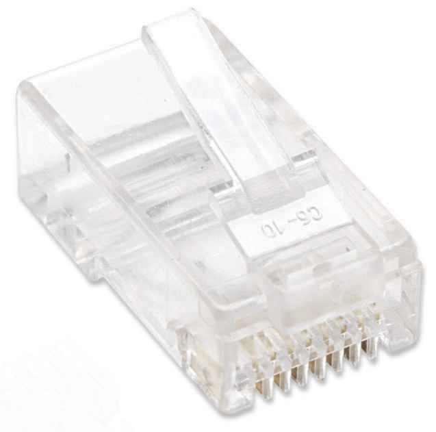 Paquete de 100 conectores modulares Cat5e RJ45 Image 3