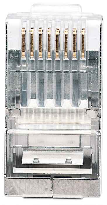 Plugs Modulares RJ45 Cat5e, Pack con 100 piezas Image 4