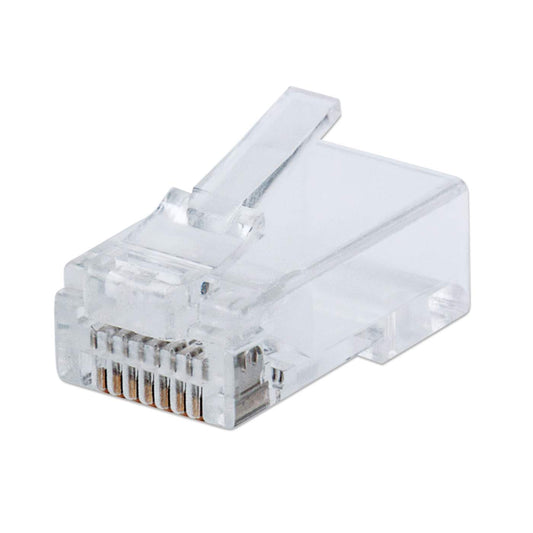 Paquete de 100 conectores modulares Cat6 RJ45 Image 1