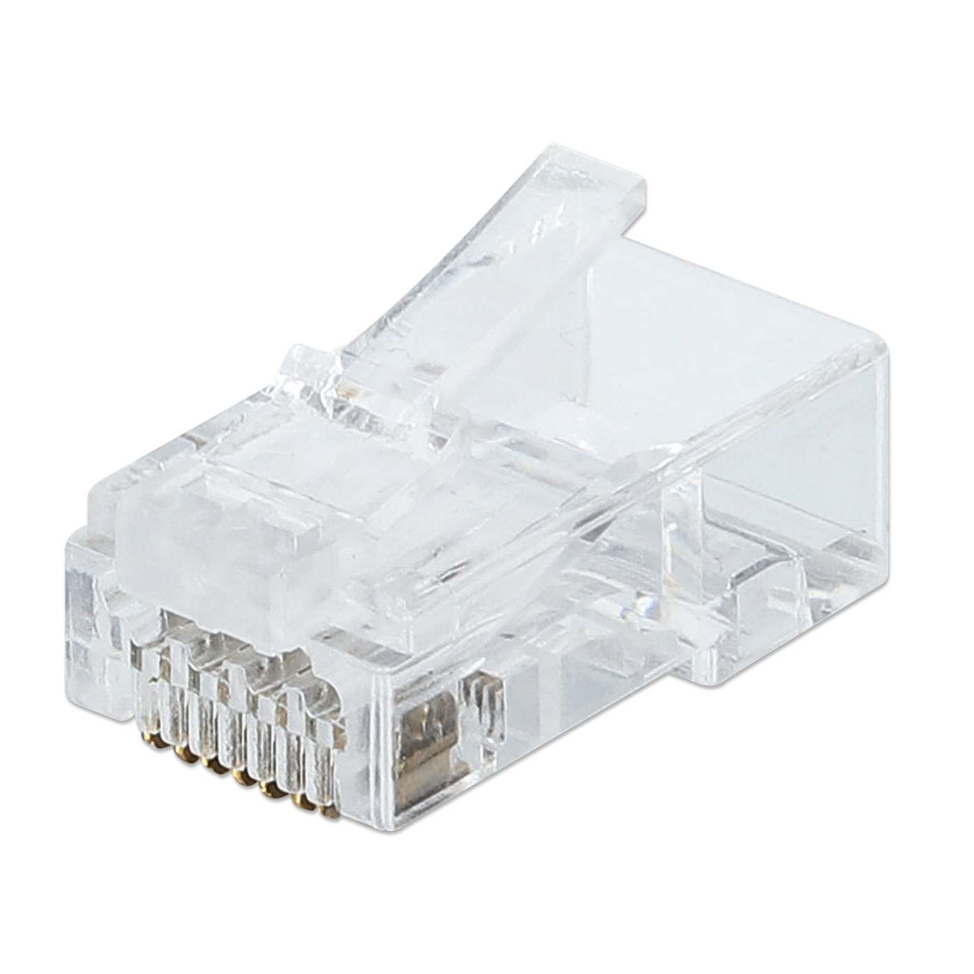 Paquete de 100 conectores Plug FastCrimp Cat6a 10G RJ45 Image 1