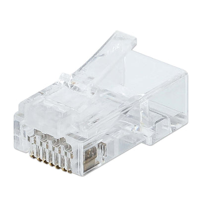 Paquete de 100 conectores Plug FastCrimp Cat6a 10G RJ45 Image 1