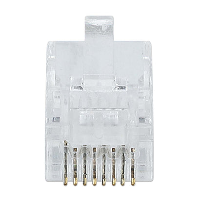 Paquete de 100 conectores Plug FastCrimp Cat6a 10G RJ45 Image 3