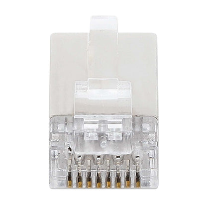 Paquete de 100 conectores Plug RJ45 FastCrimp Cat6a 10G apantallados Image 3