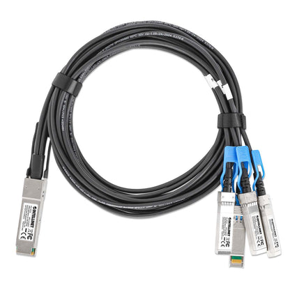 Cable de conexión DAC pasivo de 100 G QSFP28 a 4 x 25 G SFP28, 1m (3 ft) Image 5