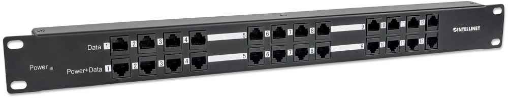 Patch Panel de 12 puertos Passive PoE Image 2
