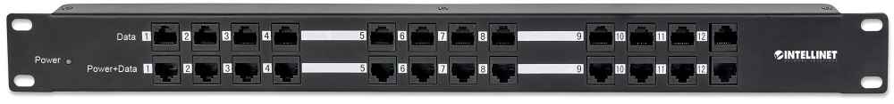Patch Panel de 12 puertos Passive PoE Image 3