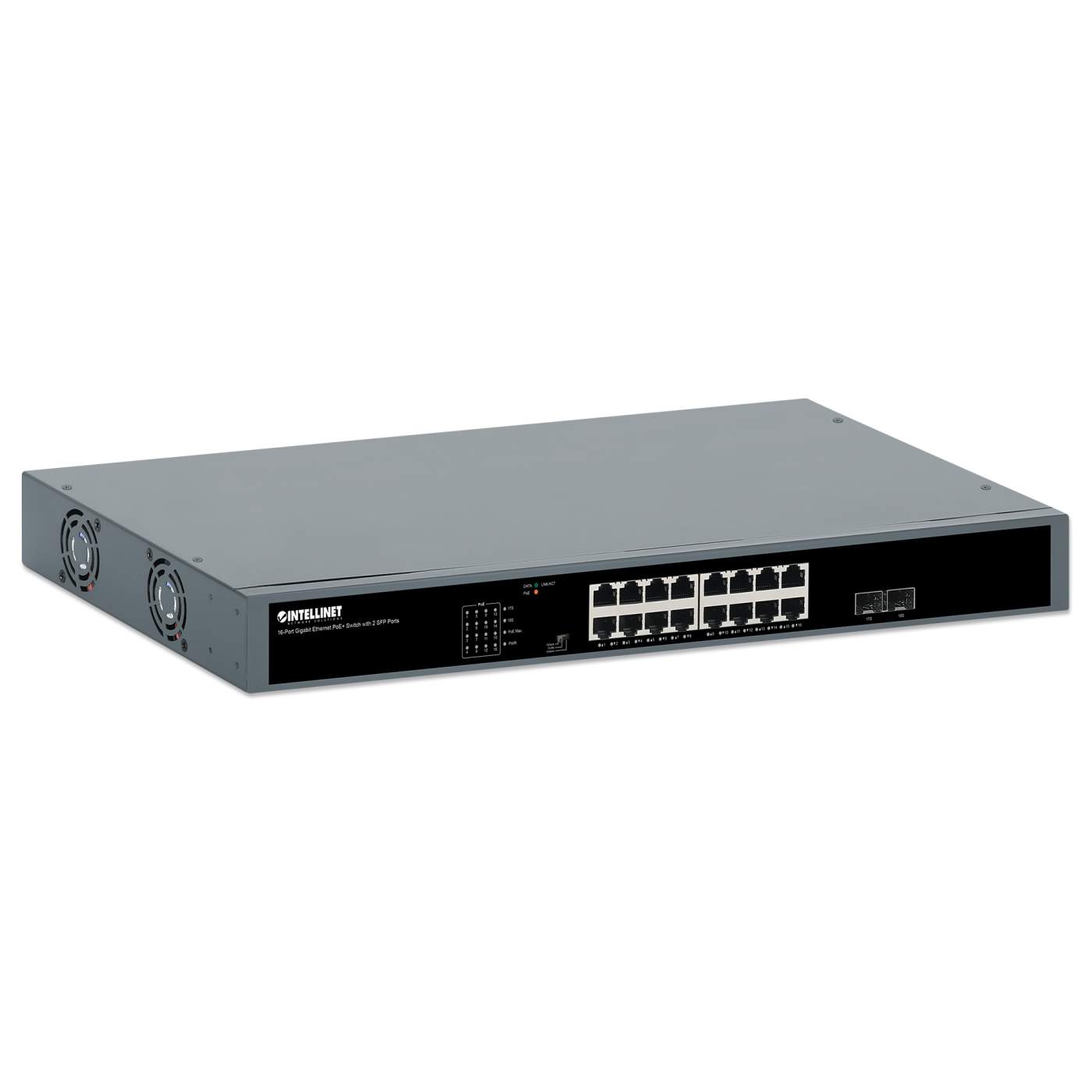 Switch PoE+ con 16 puertos Gigabit Ethernet y 2 puertos SFP Image 3