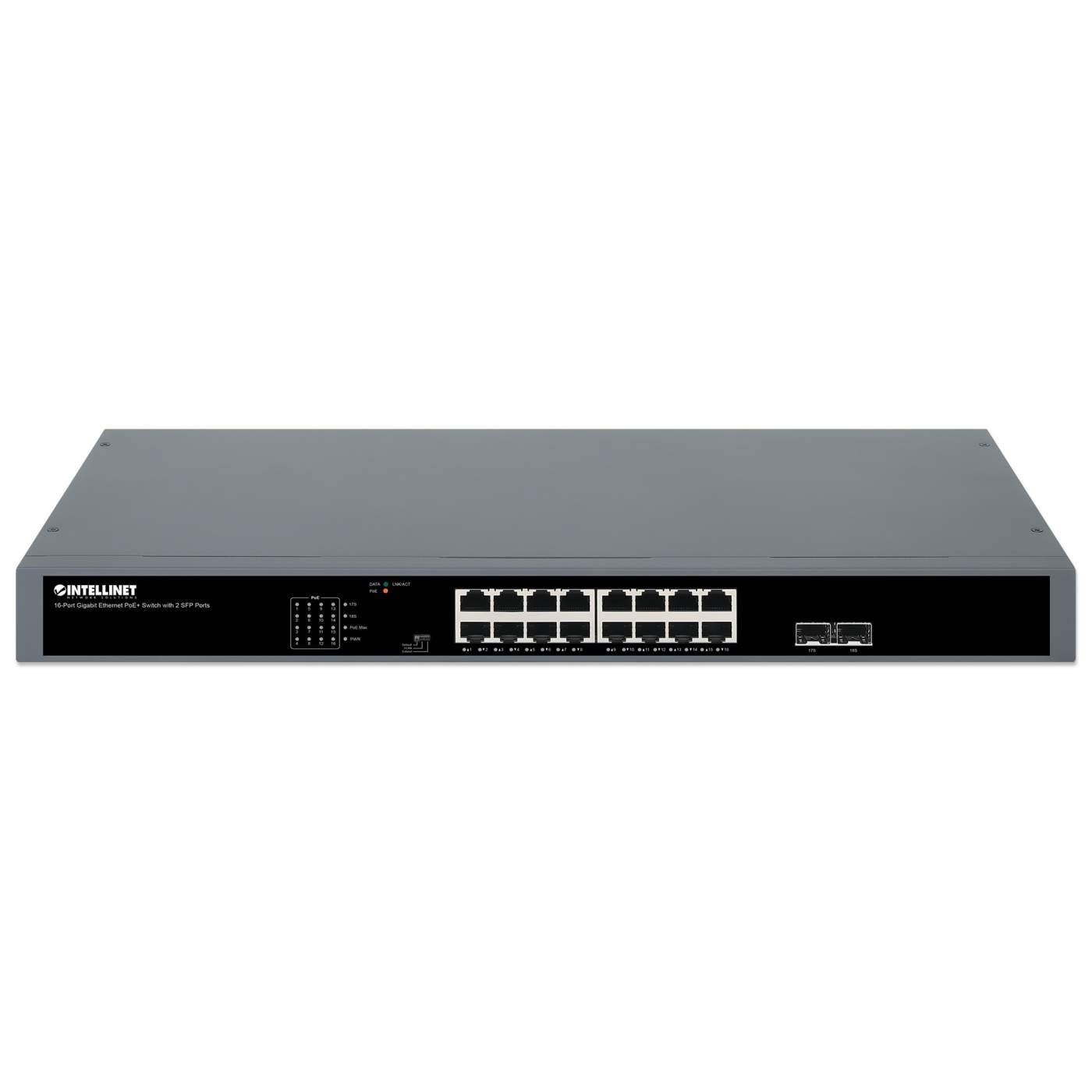 Switch PoE+ con 16 puertos Gigabit Ethernet y 2 puertos SFP Image 4