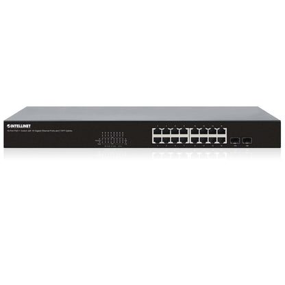 Switch PoE++ de 18 puertos con 16 puertos Gigabit Ethernet y 2 enlaces ascendentes SFP Image 5