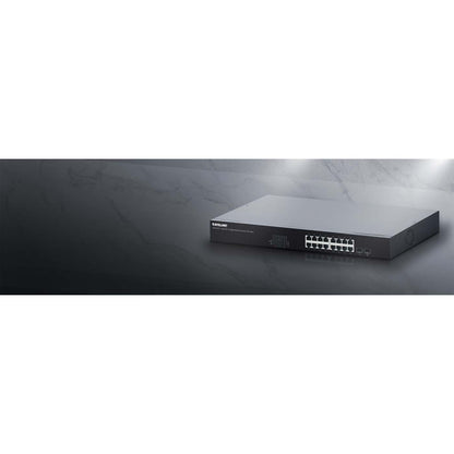 Switch PoE++ de 18 puertos con 16 puertos Gigabit Ethernet y 2 enlaces ascendentes SFP Image 7
