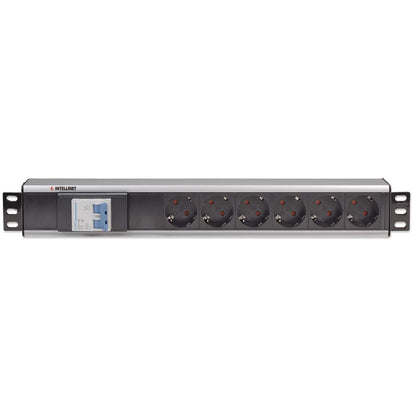 Barra multicontactos de 6 salidas para montaje en 1.5 U de rack de 19" - Enchufes Tipo Alemán  Image 4