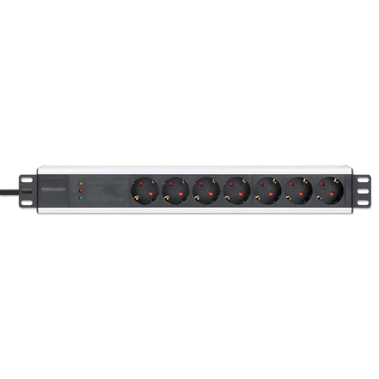 Barra multicontactos de 7 salidas para montaje en 1.5 U de rack de 19" - Enchufes Tipo Alemán Image 4