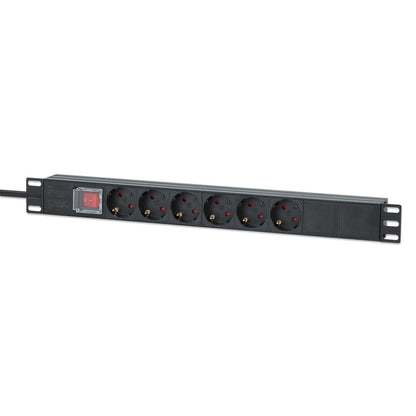 Barra multicontacto PDU con 6 salidas para rack de 19" Image 1