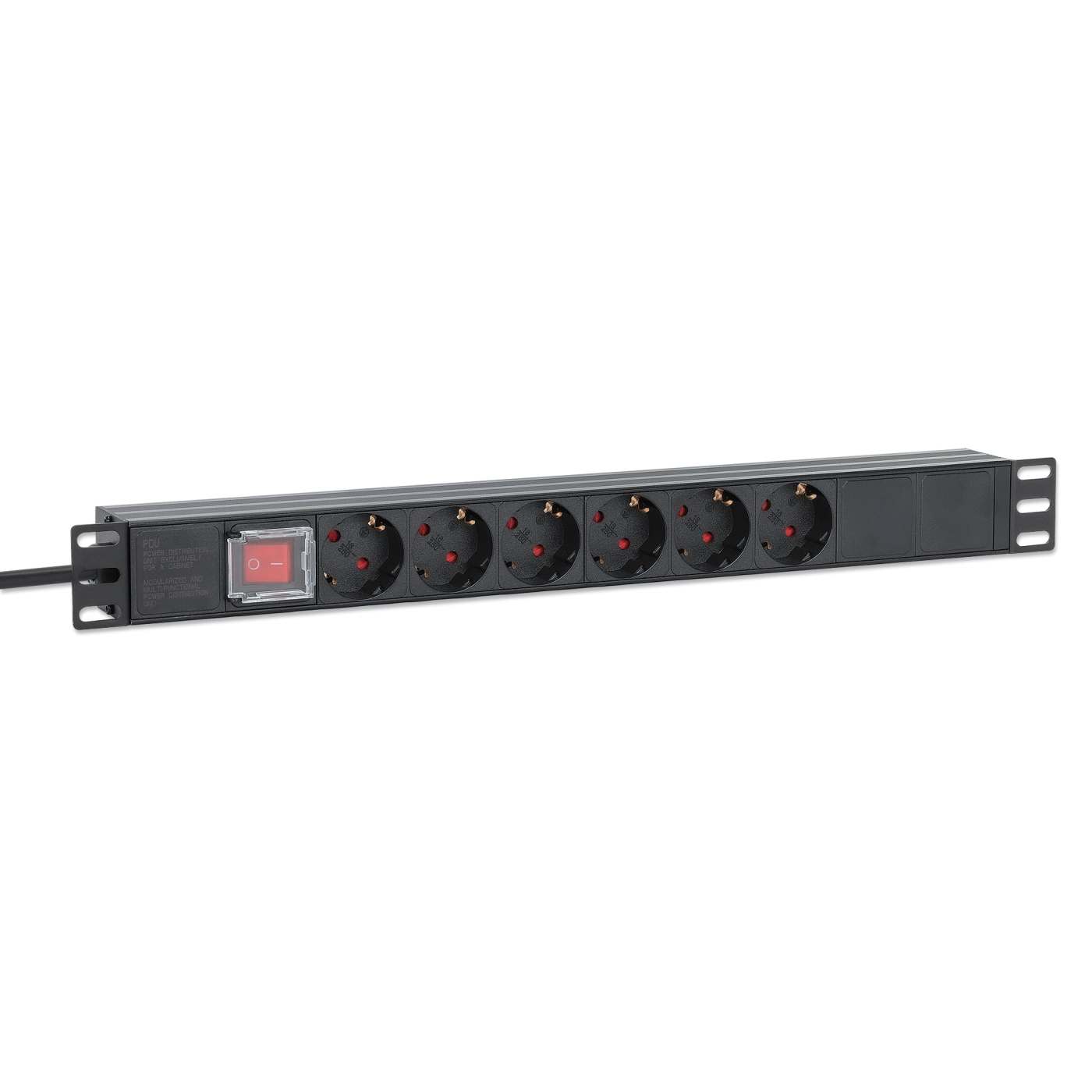 Barra multicontacto PDU con 6 salidas para rack de 19" Image 3