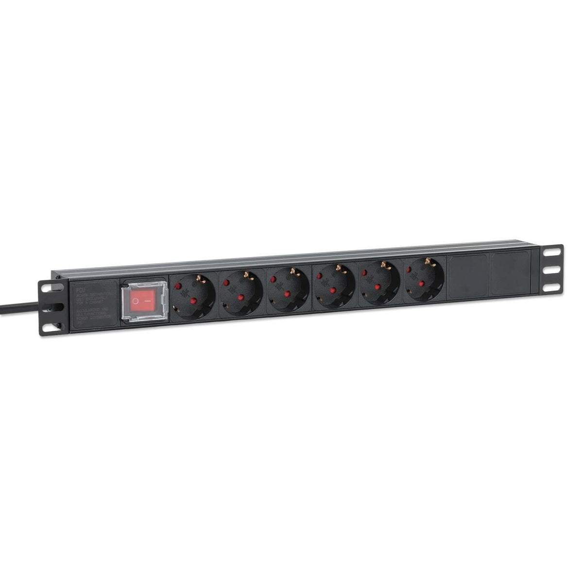 Barra multicontacto PDU con 6 salidas para rack de 19" Image 3