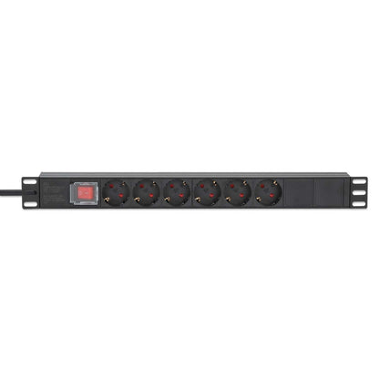 Barra multicontacto PDU con 6 salidas para rack de 19" Image 4