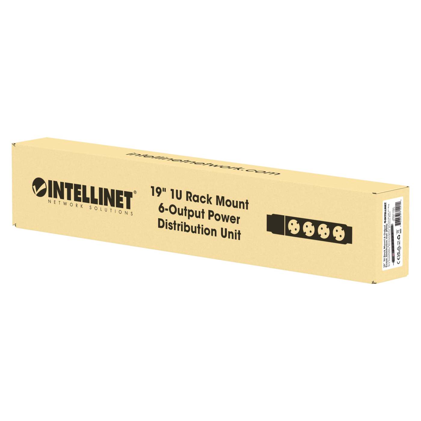 Barra multicontacto PDU con 6 salidas para rack de 19" Packaging Image 2